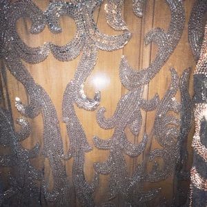 Goldish long Cardigan